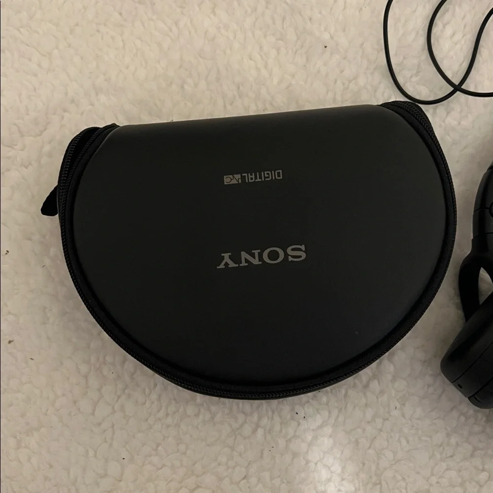 Sony Black Wired Headphones